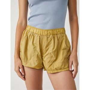 🎁NWOT Free People Movement Shorts in Saturn Mist 010